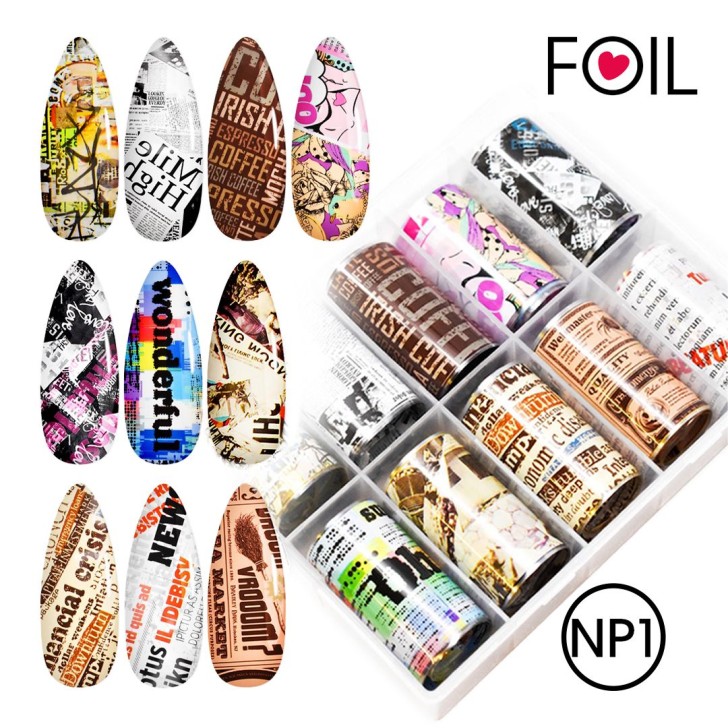 Transfer Foil NP1 Newspaper