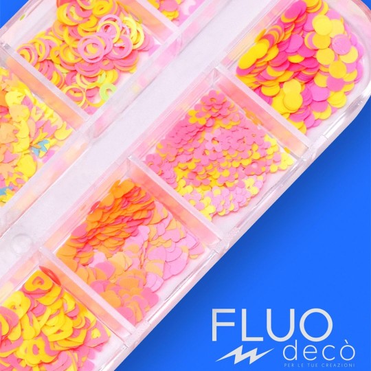 Fluo Mix Decorazione Unghie - DC003 2