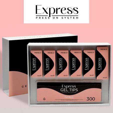 KIT EXPRESS GEL TIPS - DELUXE KIT EXPRESS GEL TIPS - DELUXE