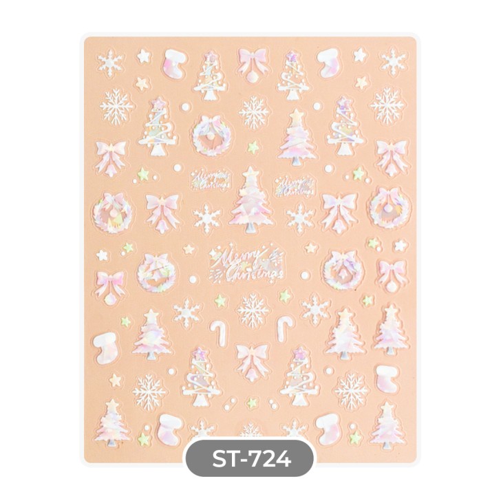 STICKERS ADHESIVOS NAVIDAD - ST724