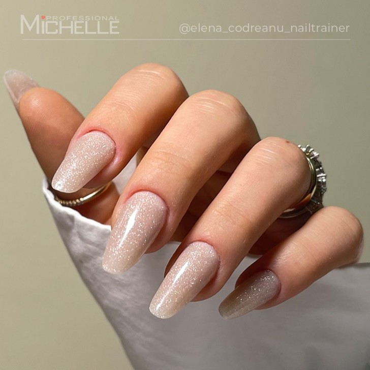 Acrylgel MicroGlitter 30Ml - Nude