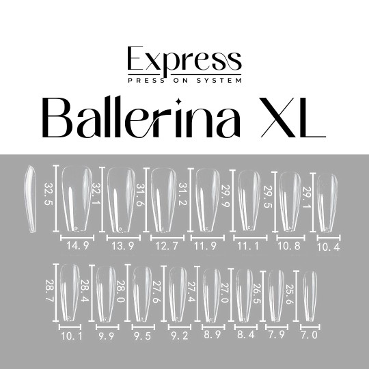 EXPRESS GEL TIPS 120 pièces - 38 motifs Nude French 2