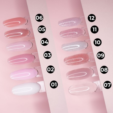 FLEXI BUILDER GEL THIXOTROPIQUE - 02 CREAM PINK FLEXI BUILDER GEL THIXOTROPIQUE - 02 CREAM PINK