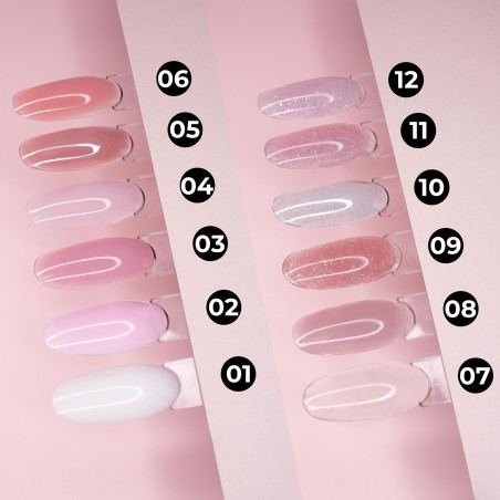 FLEXI BUILDER GEL THIXOTROPIC - 10 CREAM DISCO WHITE FLEXI BUILDER GEL THIXOTROPIC - 10 CREAM DISCO WHITE