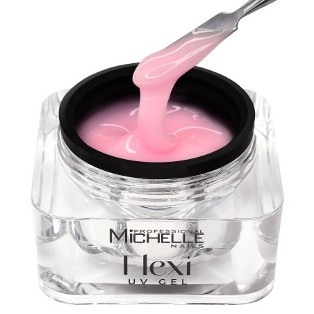 FLEXI BUILDER GEL AUTO-NIVELANT - 15 REFILL PINK