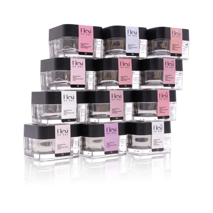 FLEXI BUILDER GEL AUTOLIVELLANTE - 22 REFILL PINK SPARK