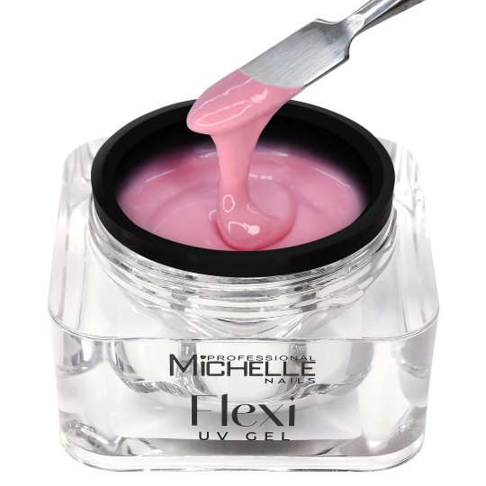 FLEXI BASE BUILDER GEL - 27 FIBER PINK