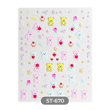 STICKERS ADESIVI SAN VALENTINO - ST670 STICKERS ADESIVI SAN VALENTINO - ST670
