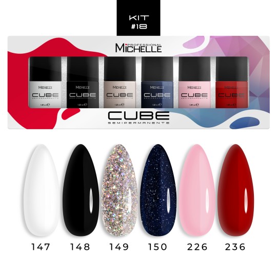 KIT CUBE Semipermanente - 18K