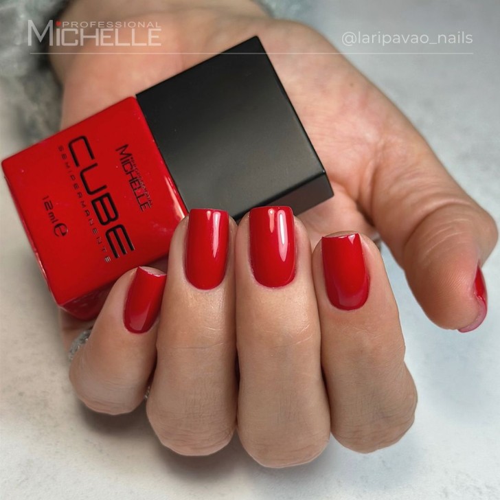 CUBE Semipermanente - Red Fiery 033