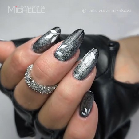 5D Ice Cat Eye - 25 Argento Silver