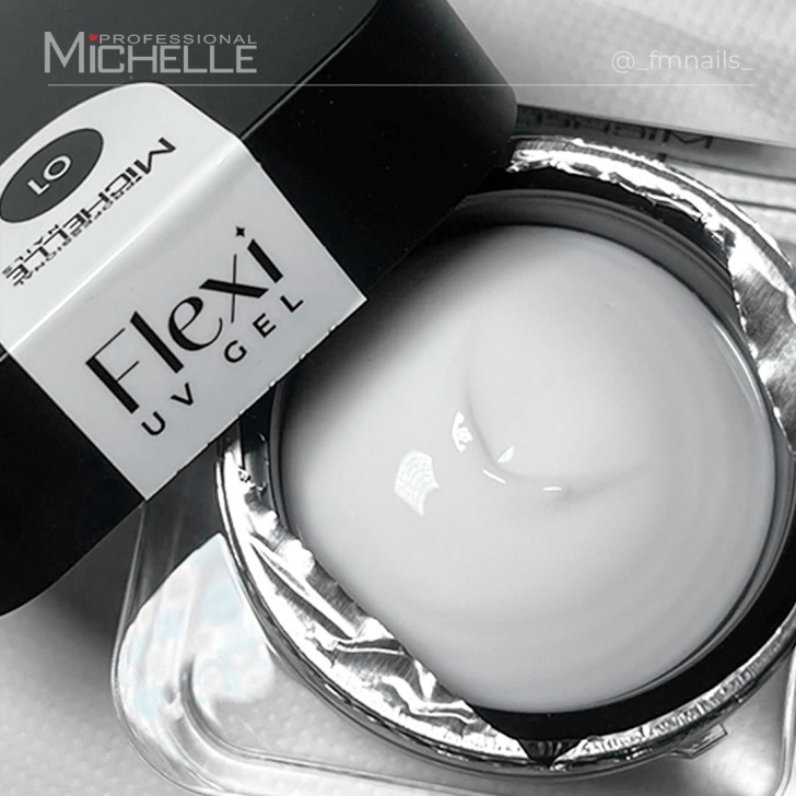 FLEXI BUILDER GEL TIXOTRÓPICO - 01 CREAM WHITE
