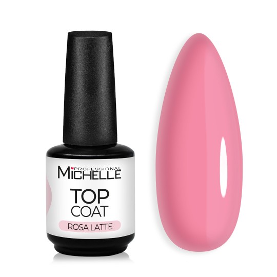 Top Coat Rosa Lattiginoso 15Ml