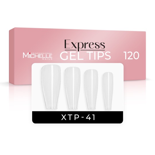 EXPRESS GEL TIPS 120PZ - 41 Ballerina Trasparente lucido