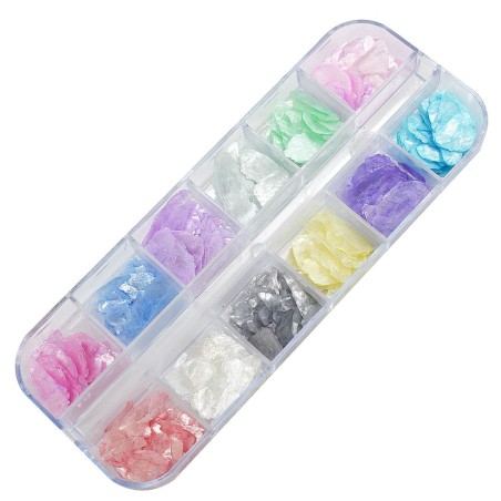 DÉCORATION D'ONGLES Mix - DC017 Nacre
