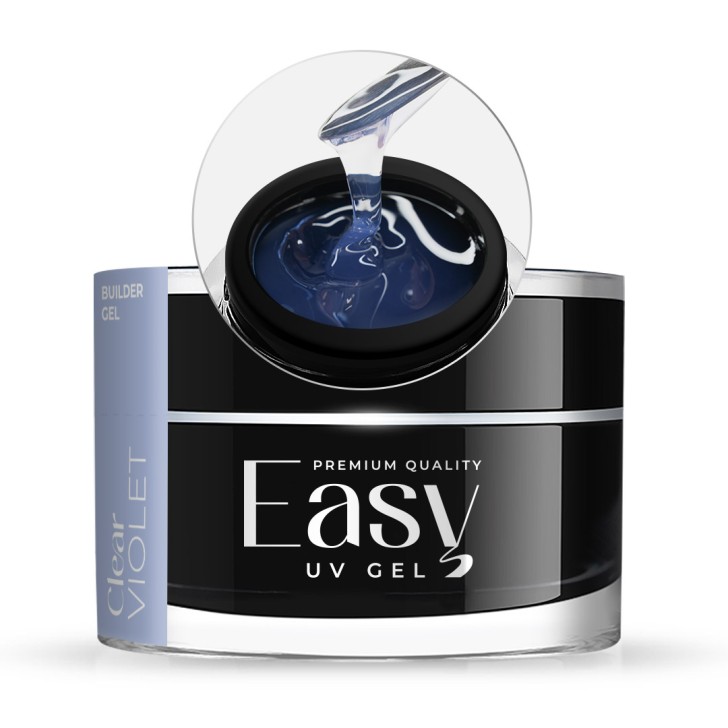 Easy Builder - Clear Violet Trasparente 50Ml