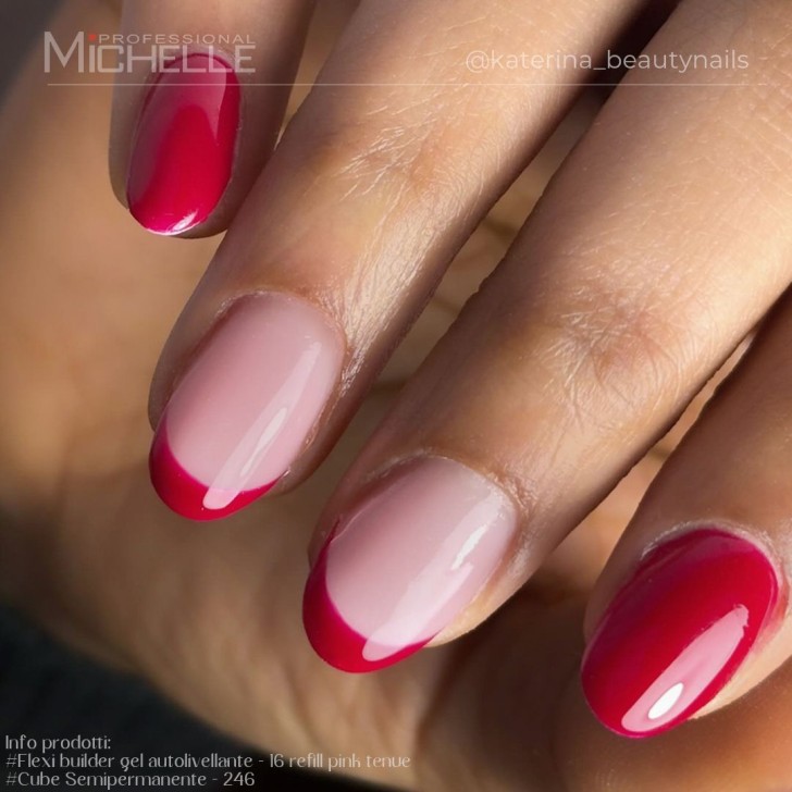 FLEXI BUILDER GEL AUTOLIVELLANTE - 16 REFILL PINK TENUE