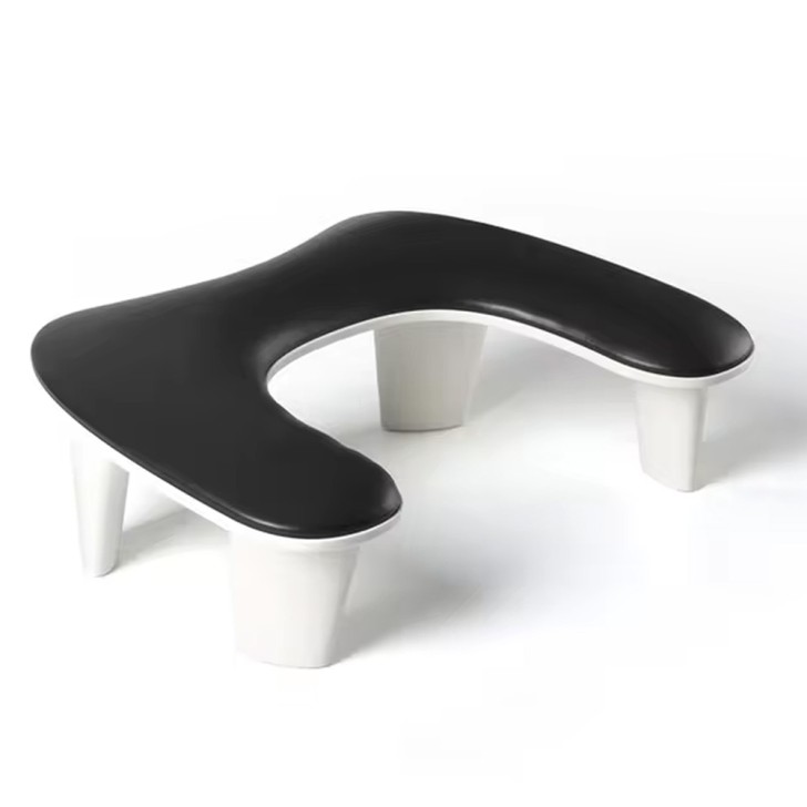 REPOSE-MAINS INCLINÉ EN FORME DE U - NOIR