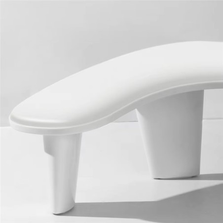 Soporte reposamanos inclinado en forma de U