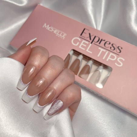 EXPRESS GEL TIPS 120 unidades - 13 Nude French