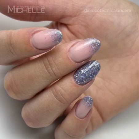 Vernis à ongles semi-permanent Glitter Disco - Silver Ice 23