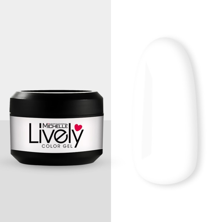Lively color gel - WHITE