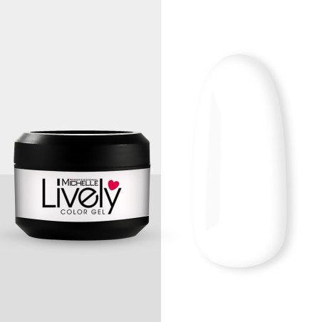 Lively color gel - WHITE