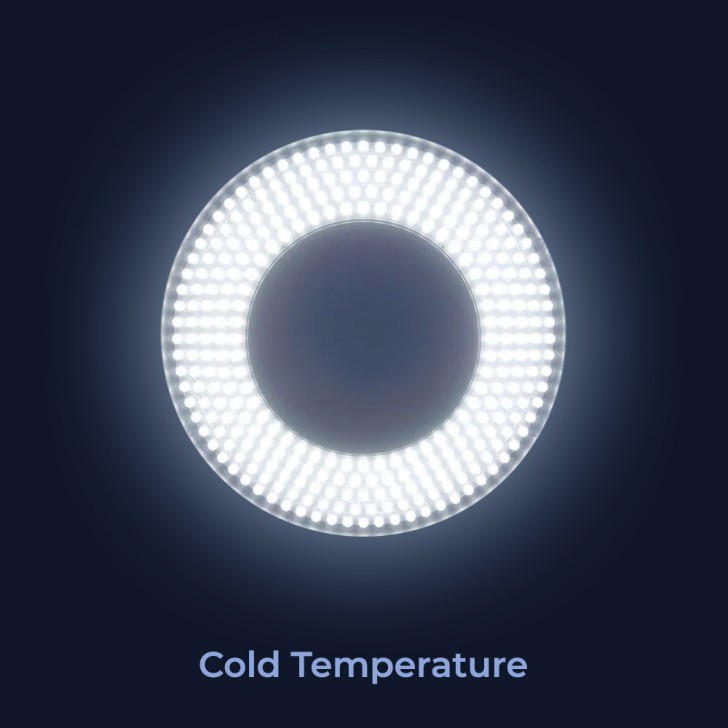 LAMPADA LED ALLUNGABILE RECLINABLE - CON BASE E LENTE DI INGRANDIMENTO