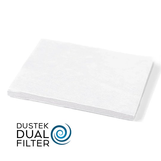 Filtre jetable Dustek Dual pour aspirateur - 30 pièces