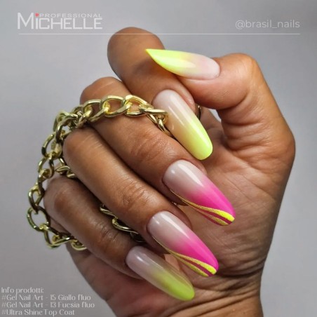 Gel Nail Art - 15 Giallo Fluo