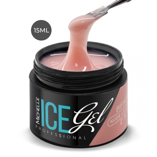 Ice gel glacé biphasé - Milky Nude 15 ml
