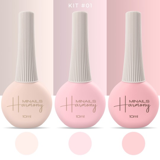 Vernis à ongles semi-permanent Harmony - Kit 01