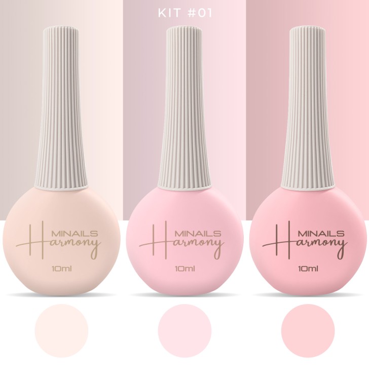 Vernis à ongles semi-permanent Harmony - Kit 01