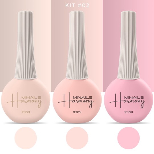 Harmony Semi-Permanent Nail Polish - Kit 02