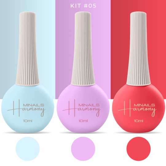 Vernis à ongles semi-permanent Harmony - Kit 05