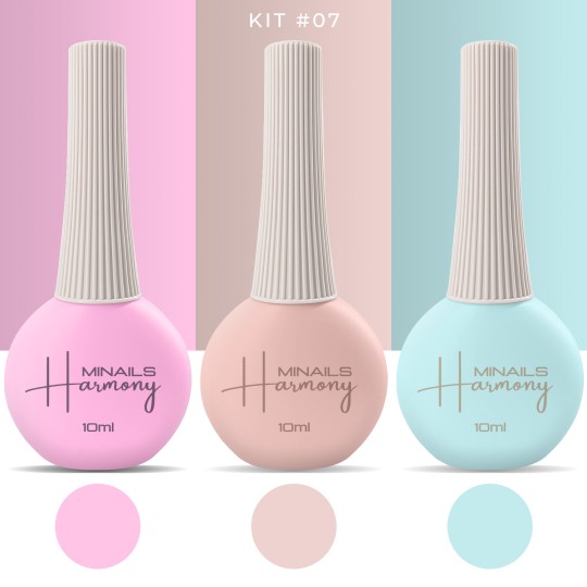 Harmony Semi-Permanent Nail Polish - Kit 07