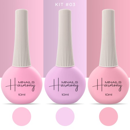 Harmony Semi-Permanent Nail Polish - Kit 03