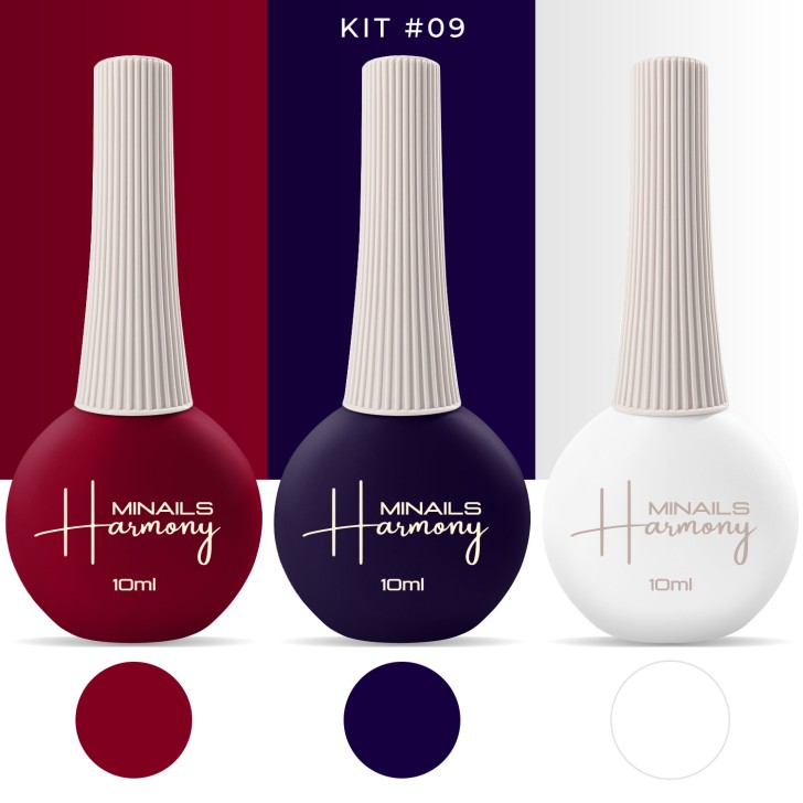 Vernis à ongles semi-permanent Harmony - Kit 09
