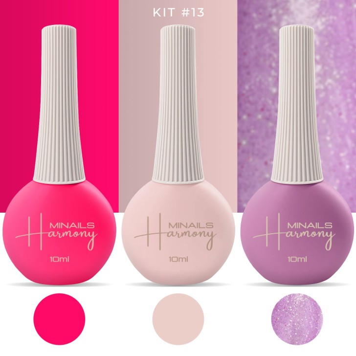 Vernis à ongles semi-permanent Harmony - Kit 13