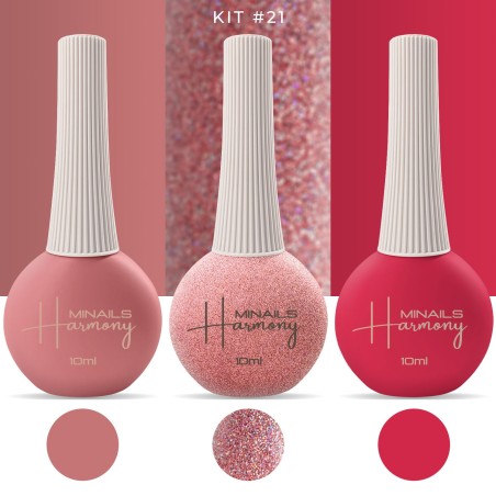 Vernis à ongles semi-permanent Harmony - Kit 21