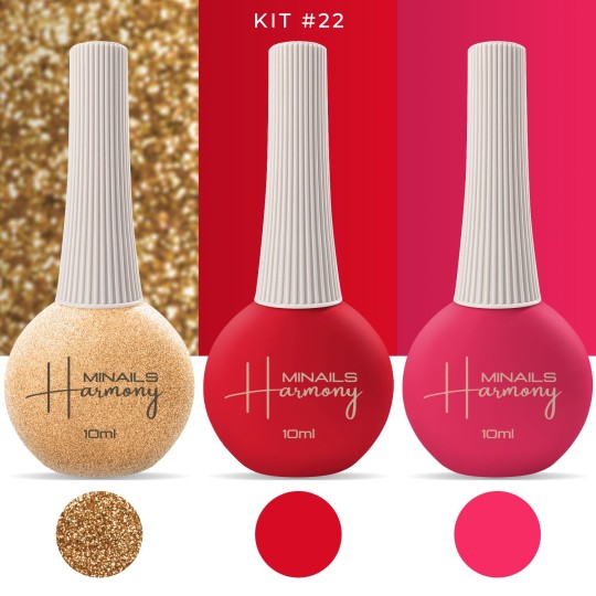 Vernis à ongles semi-permanent Harmony - Kit 22
