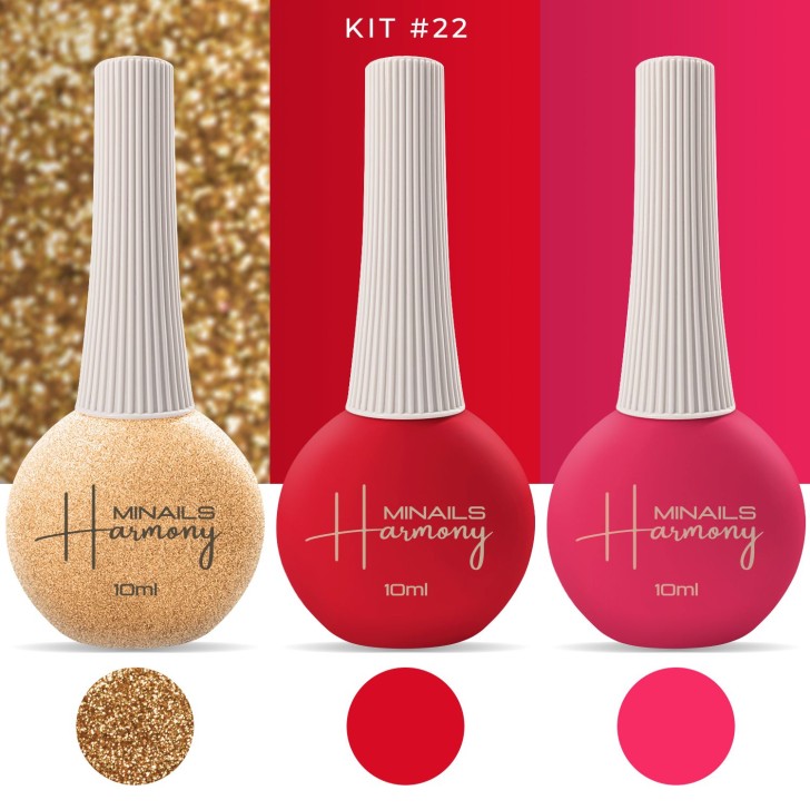 Harmony Semi-Permanent Nail Polish - Kit 22