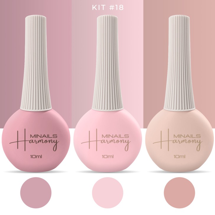 Vernis à ongles semi-permanent Harmony - Kit 18