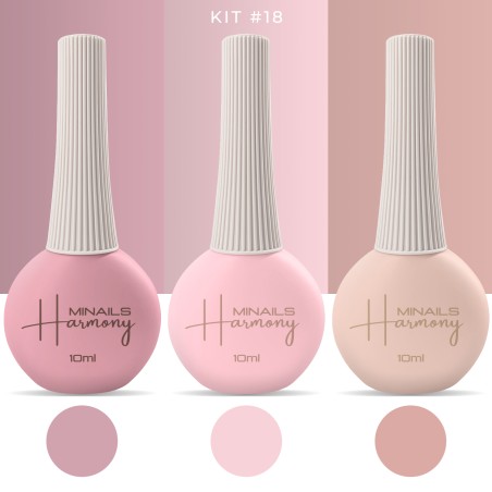 Vernis à ongles semi-permanent Harmony - Kit 18