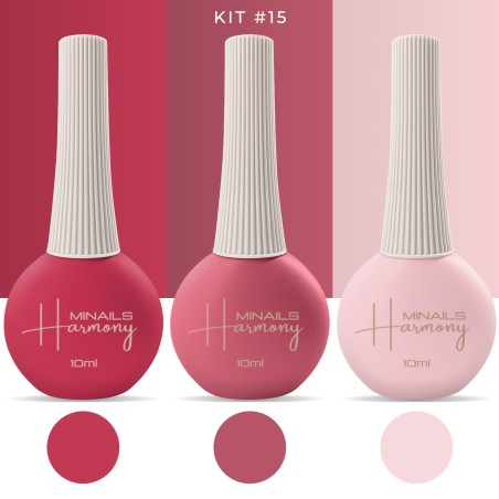 Harmony Semi-Permanent Nail Polish - Kit 15