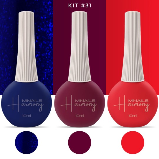 Vernis à ongles semi-permanent Harmony - Kit 31