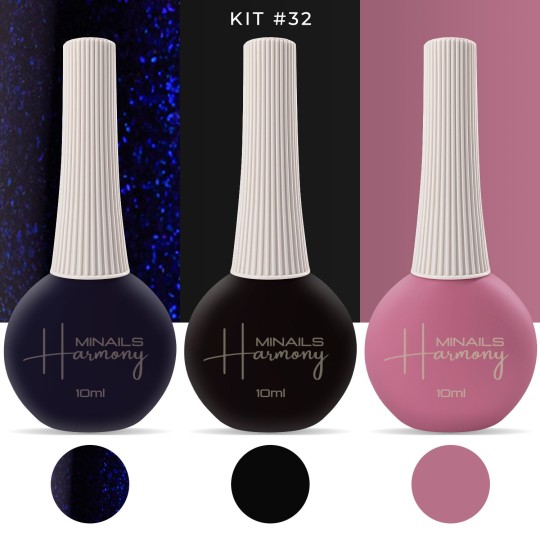 Harmony Semi-Permanent Nail Polish - Kit 32