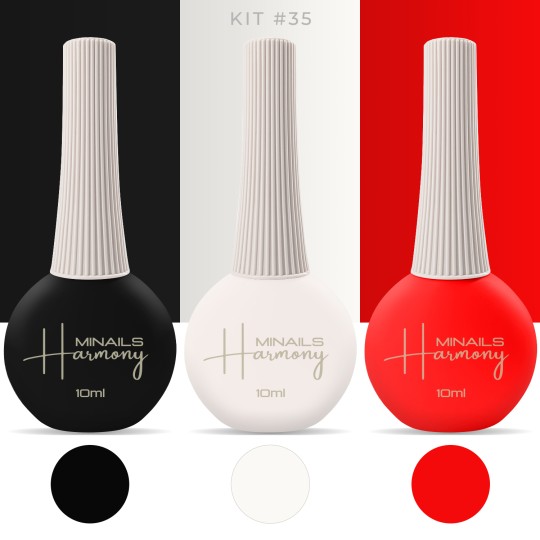 Vernis à ongles semi-permanent Harmony - Kit 35