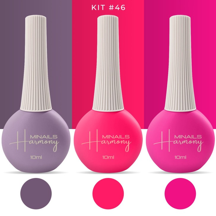 Vernis à ongles semi-permanent Harmony - Kit 46