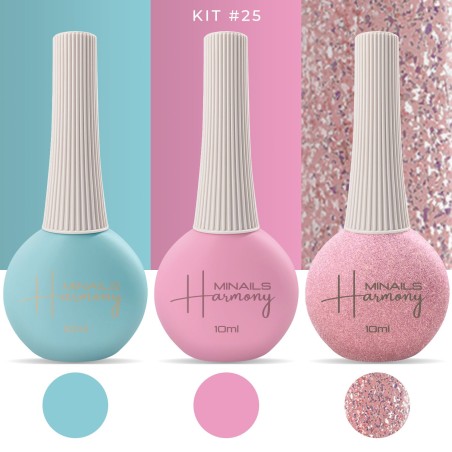 Vernis à ongles semi-permanent Harmony - Kit 25